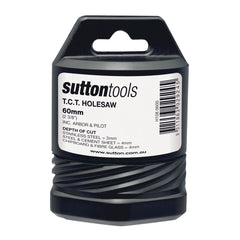 Sutton - Holesaw H108 Tct Metal W/Arbor 4mm-Depth 60mm | H1080600