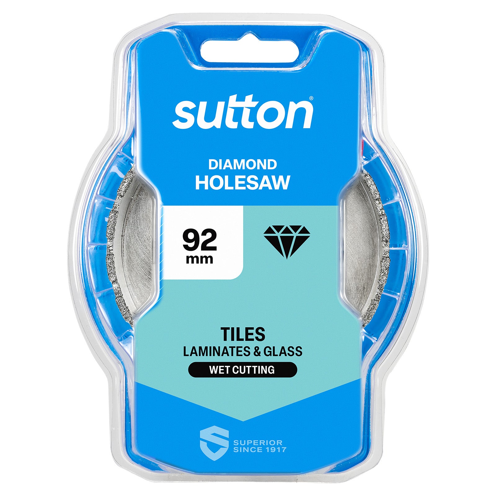 Sutton - Holesaw H115 Diamond Grit Segmented 92mm | H1150920