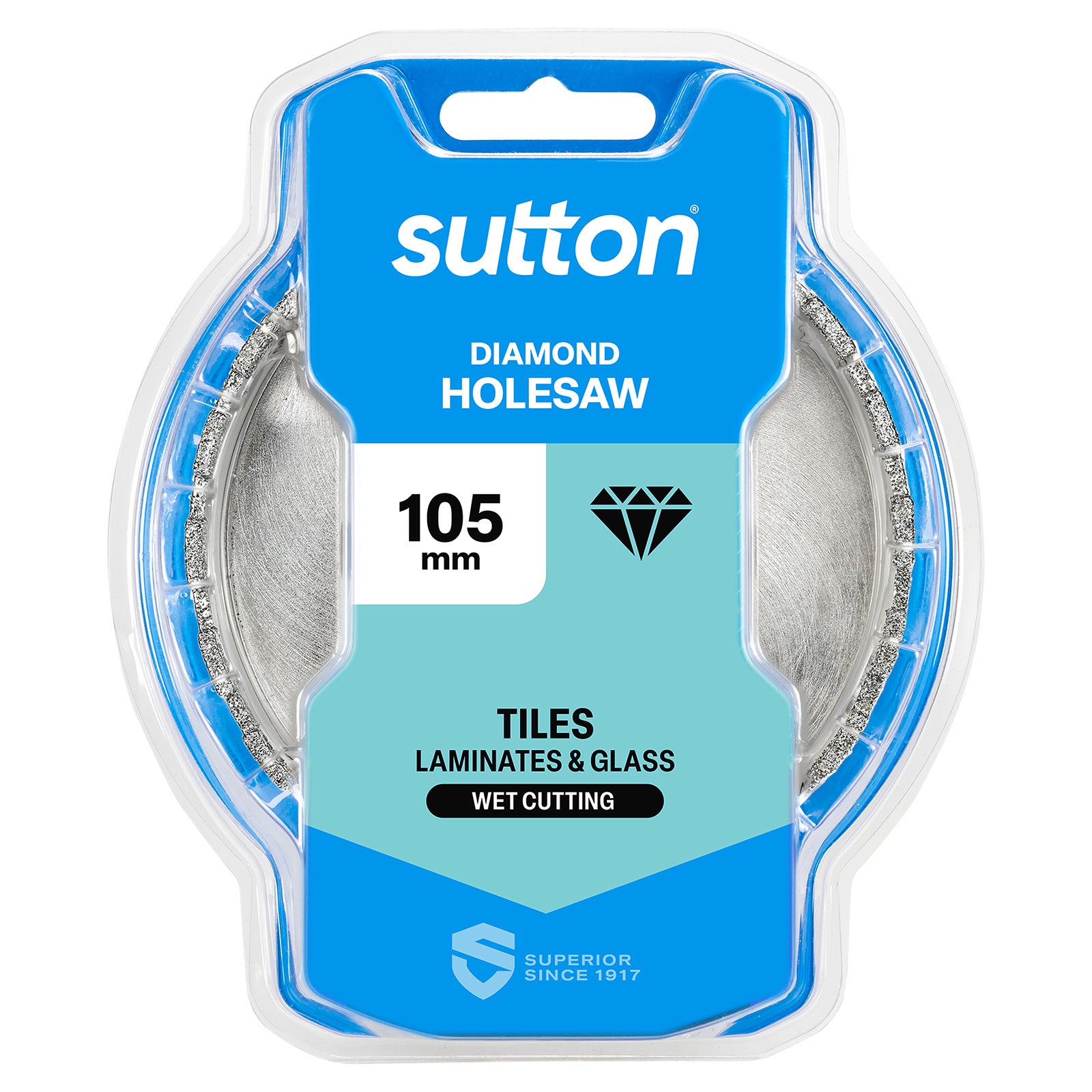 Sutton - Holesaw H115 Diamond Grit Segmented 105mm | H1151050