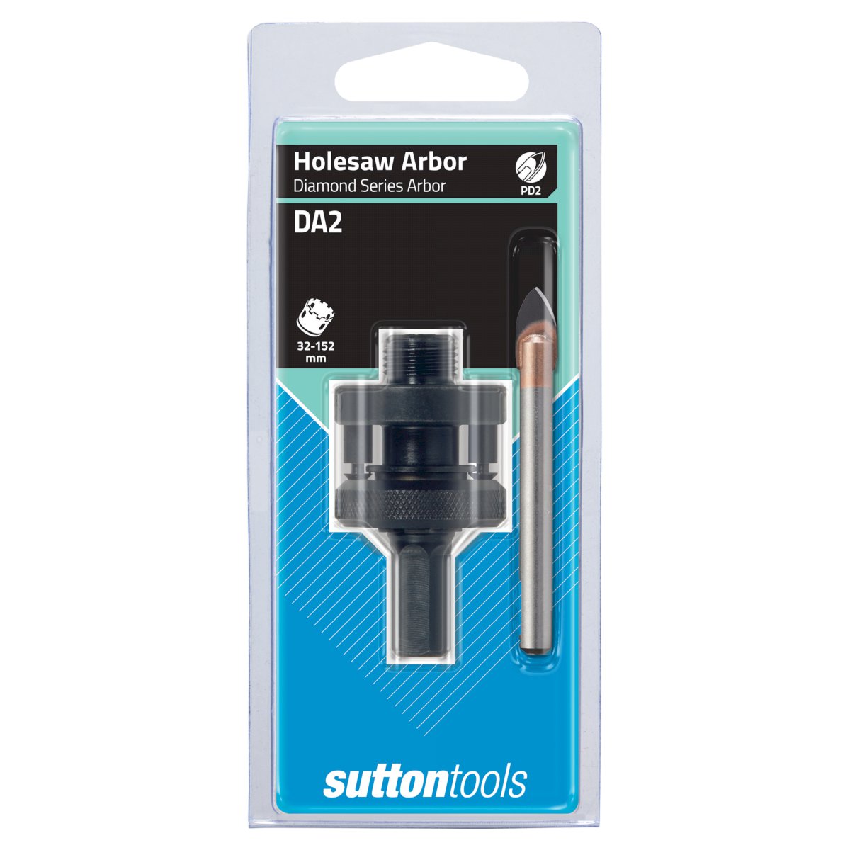 Sutton - Arbor H115 Da02 Suits Diamond Holesaw Segmented 32-152mm | H115DA02