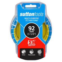 Sutton - Holesaw H127 Tct Multi-Purpose 92mm (3-5/8) Yellow | H1270920