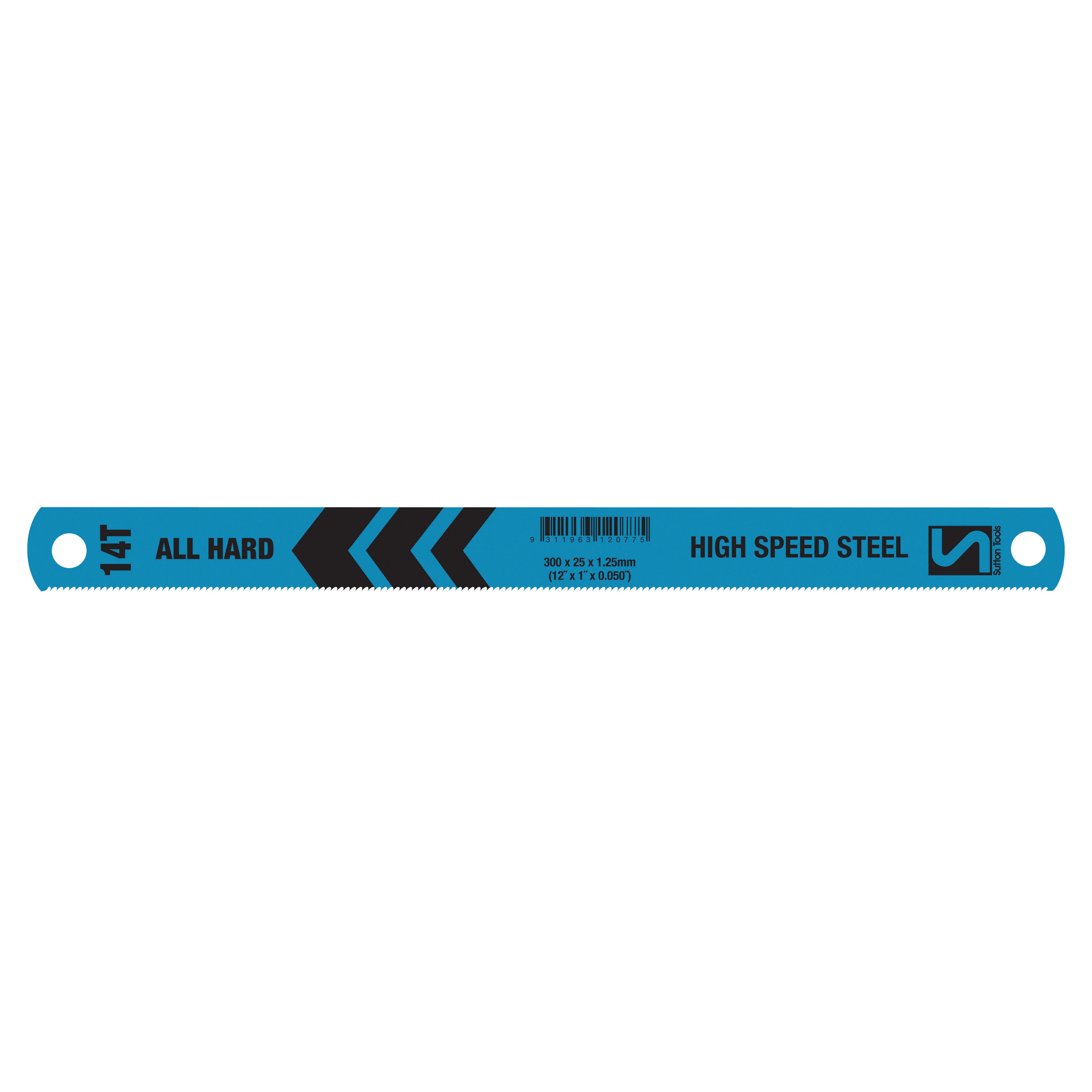 Sutton - Blade H201 Pwr Hacksaw HSS All Hard Bulk 300X25mm 14Tpi (10) | H2012514