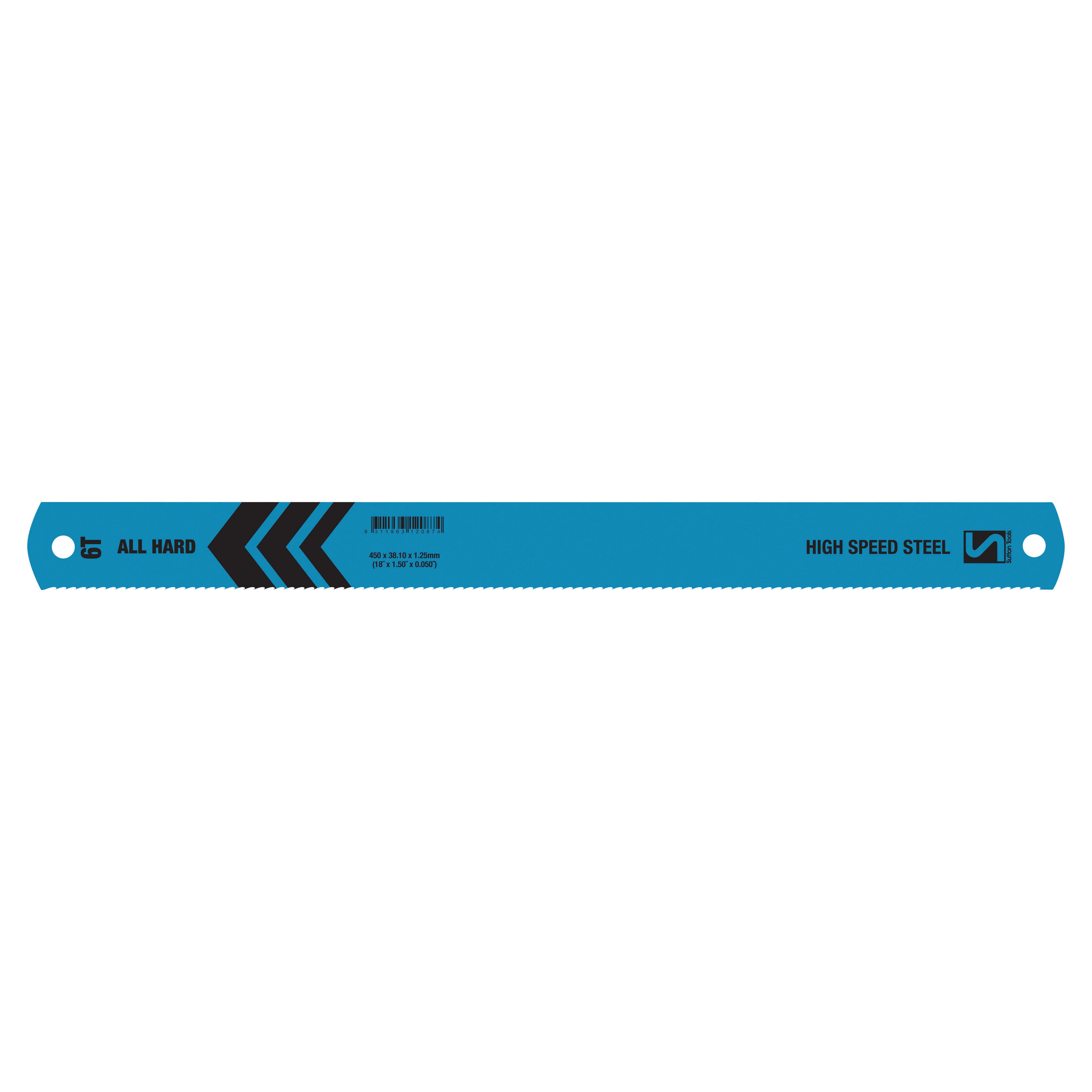 Sutton - Blade H204 Pwr Hacksaw HSS All Hard Bulk 450X38mm 6Tpi (10) | H2043806