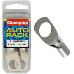 Champion - Cable Solder Lugs - 70-12mm | H208BL