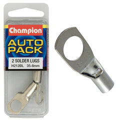 Champion - Cable Solder Lugs - 35 - 8mm | H212BL