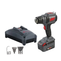 Ingersoll Rand - Dual Speed Switch Cordless Heat Gun - LCD Adjustable Temperature - Max Kit - Heat Gun | H3111-K1-AP