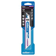 Sutton Tools - 225 x 25 x 0.9mm Blade H509 Recip Bim Metal Domin 10-14Tpi 2Pk | H50922514