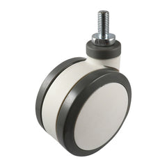 EHI - 100mm Twin Wheel Swivel Castor M12x25 | H64A38K100