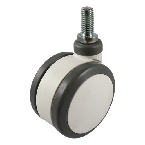 EHI - 75mm Twin Wheel Swivel Castor M12x25 | H64A38K75