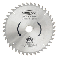 Carbitool - Trade Blade Std Kerf 160mm X 24T X 20mm Tct | M6 24T 20MM