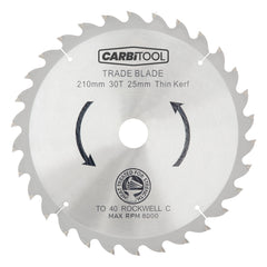 Carbitool - Trade Blade Thin Kerf 305mm x 60T X 1 TCT | M-THIN305 60T 1