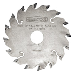 Carbitool - Scorer Saw Solid 120mm x 20T X 22M TCT LSOLID 120 x 22 | LSOLID 120X22