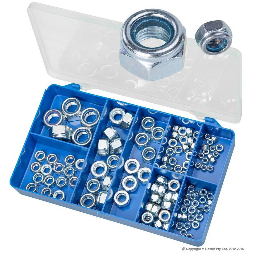 Torres - Nylon Insert Self Locking Nuts (Zinc Plated) | HAK37