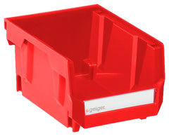 Small Short HB Series Bin - Red RED - HB210R