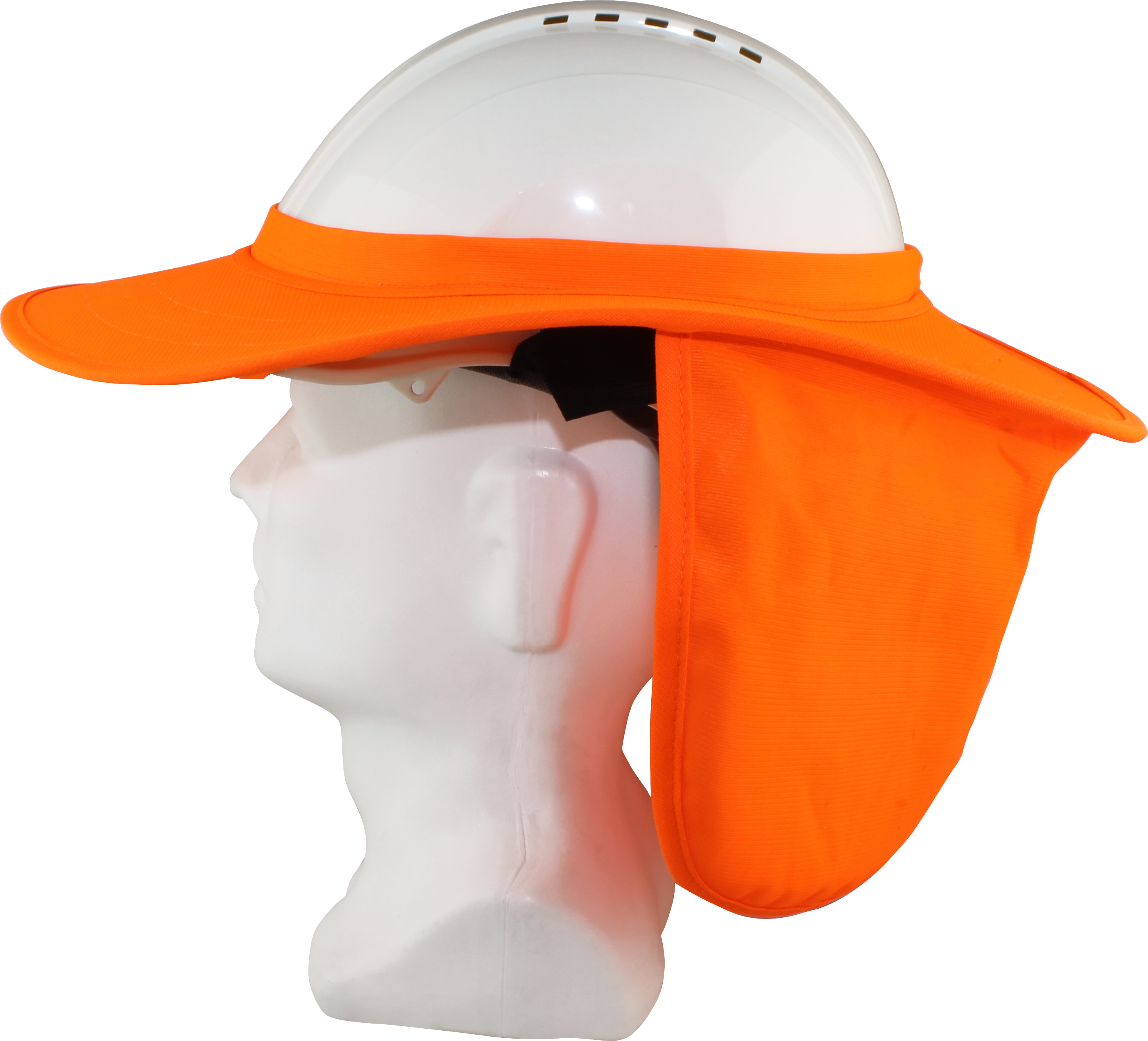 Maxisafe Hat Brim with Neck Flap - Orange | HBS558-O