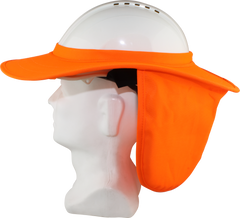 Maxisafe Hat Brim with Neck Flap - Orange | HBS558-O