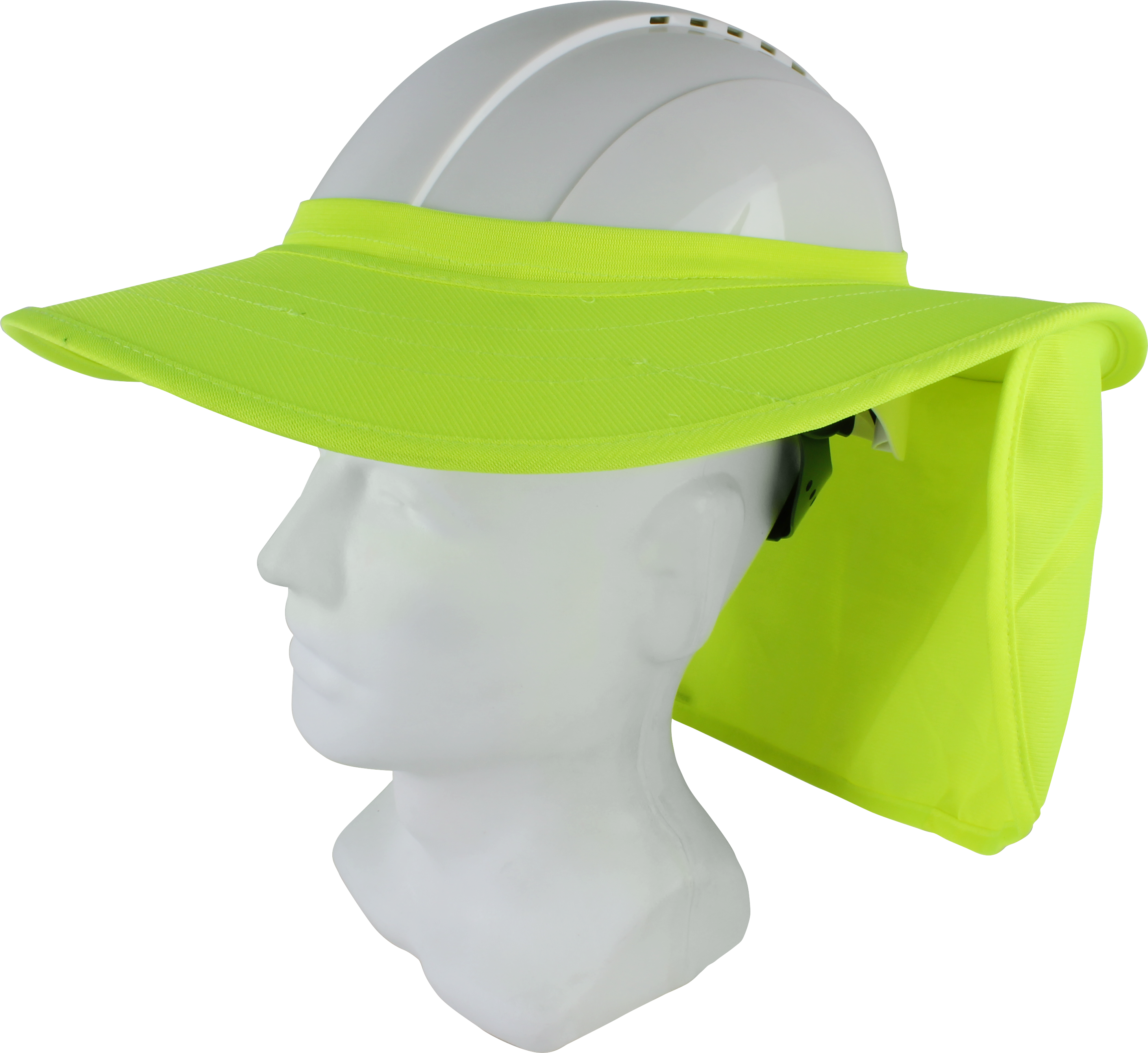 Maxisafe Hat Brim with Neck Flap - Yellow | HBS558-Y
