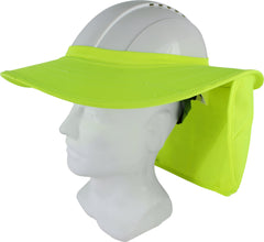 Maxisafe Hat Brim with Neck Flap - Yellow | HBS558-Y