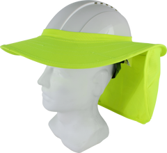 Maxisafe Hat Brim with Neck Flap - Yellow | HBS558-Y