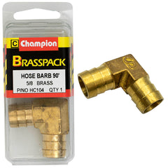 Champion - Hose Tails Elbows - Male - Brass - 90° - ⅝" | HC104