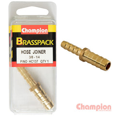 Champion - 3/8 X 1/4 BRASS HOSE JOINER REDUCER | HC137