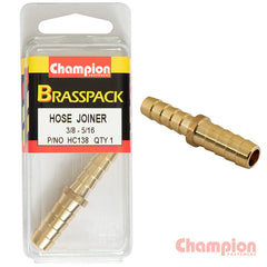 Champion - 3/8 X 5/16 BRASS HOSE JOINER REDUCER | HC138