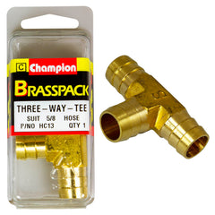 Champion - Hose Joiners - "t" - Brass - ⅝" | HC13