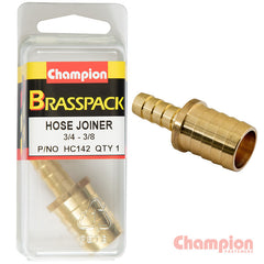 Champion - 3/4 X 3/8 BRASS HOSE JOINER REDUCER | HC142