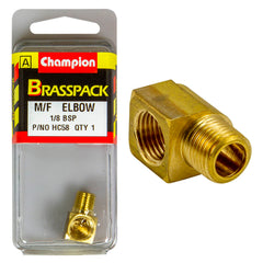 Champion - M & F Elbows - Brass - 1/8" x | HC58