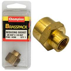 Champion - Hex Reducing Sockets - Brass - 3/8" to 1/8" | HC66