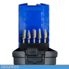 Hansa - Carbide Burr Set - 5 Piece | HCBS-5