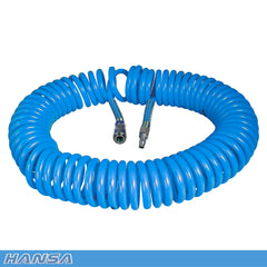 Hansa - Coiled Air Hose - 8mm x 15m | HCH-08015