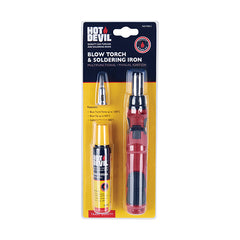 HOT Devil - Gas Torch & Soldering Iron (Includes Bonus 18ml Gas Refill) | HD1938-2