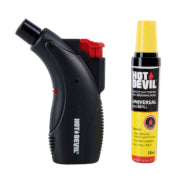 HOT Devil - Mini Gas Blow Torch (Includes Bonus 18ml Gas Refill) | HD3300