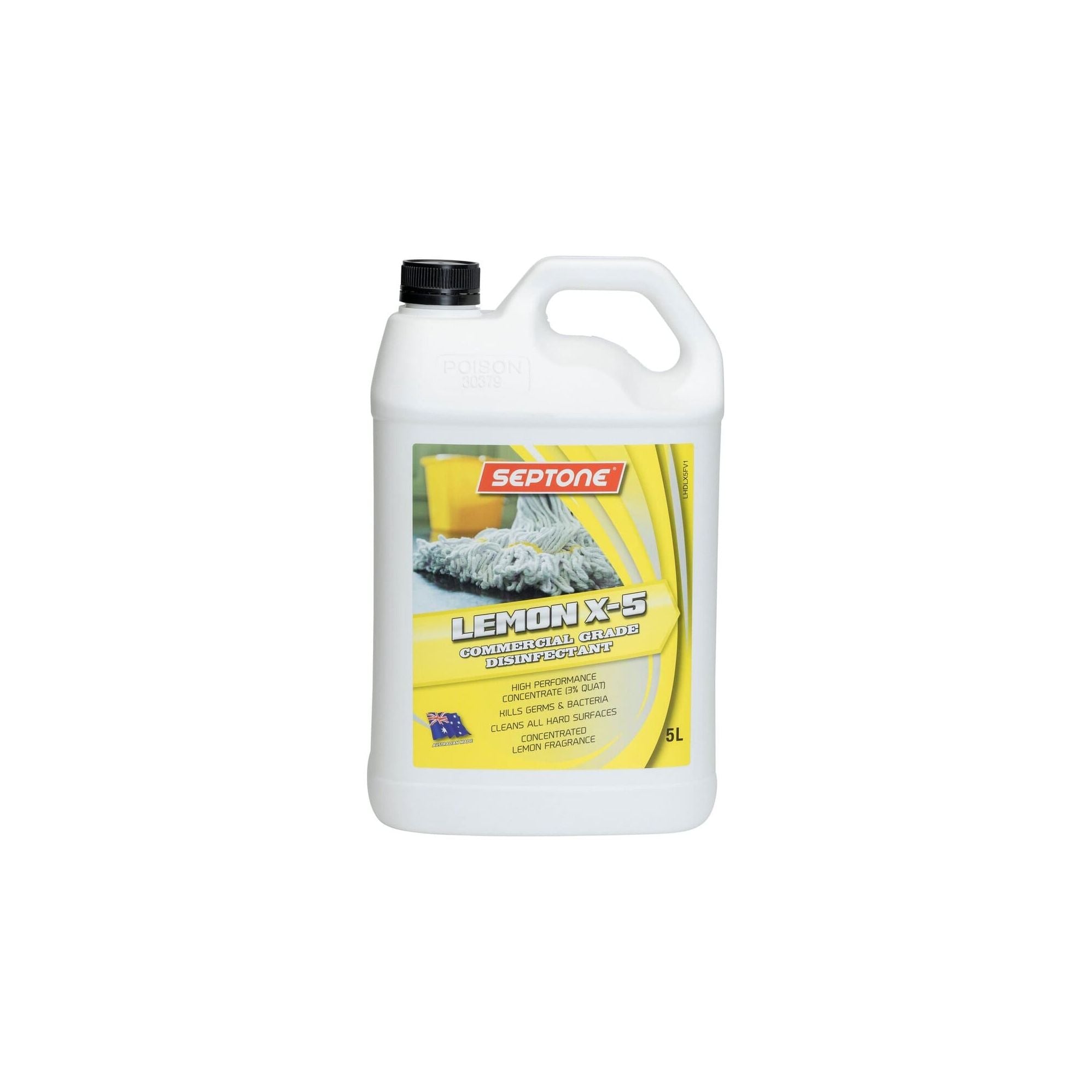 Septone - Lemon X-5 Commercial Grade Disinfectant 5l | HDLX5