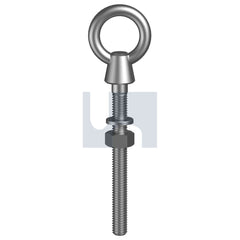Hobsons - M6 x 60 316 STAINLESS NUT-WASHER COLLAR EYE BOLT KIT (Pack of 1)