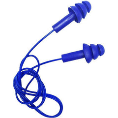 Maxisafe - Maxiplug Reusable Detectable Corded Earplug, Box 100 Pairs | HEC674