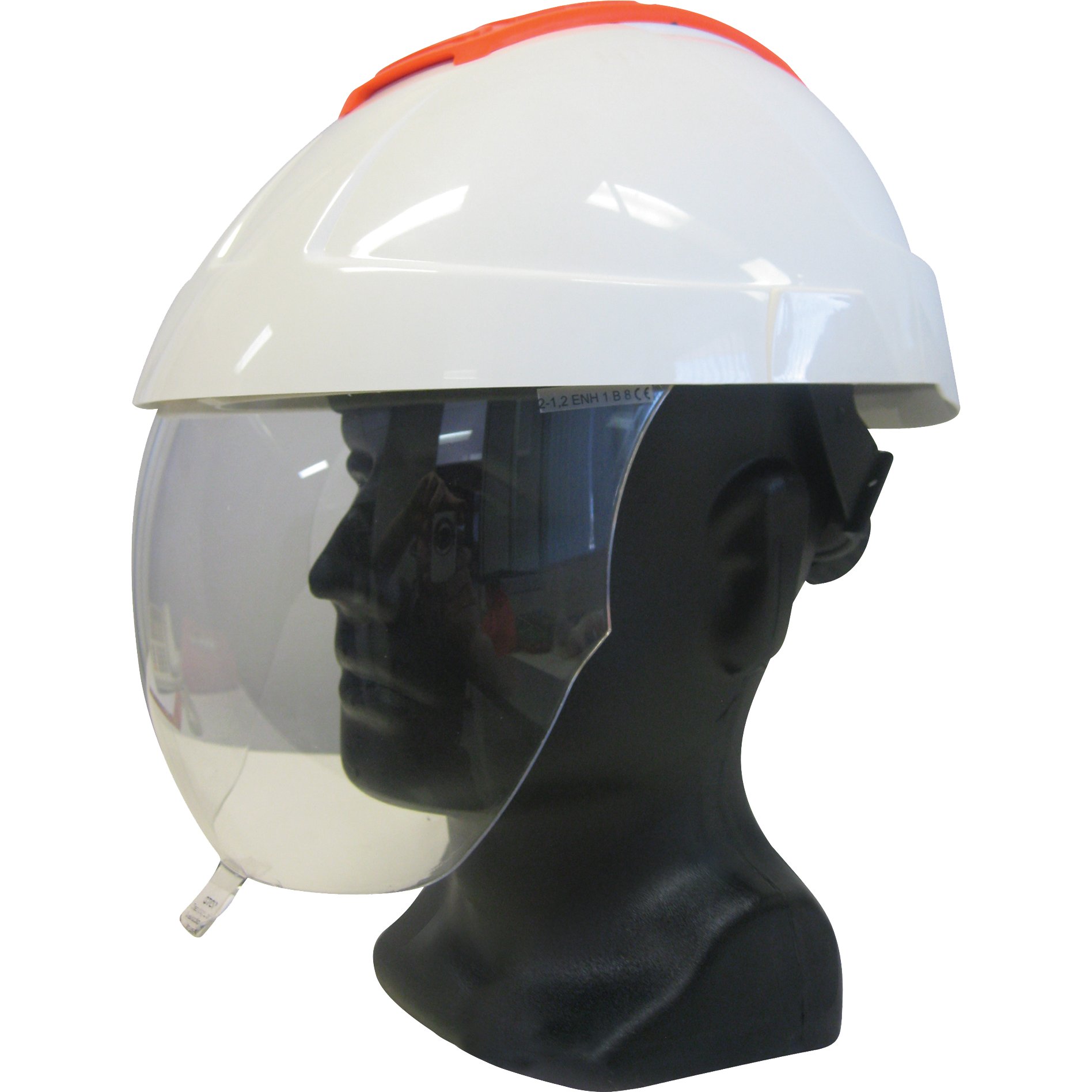 E-Man 4000 Helmet with Clear Visor & Chinstrap  | HEM569