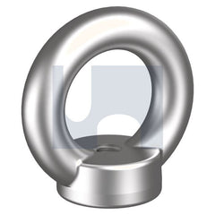 Hobsons - M16 x 63 - 582 Eye Nut - Collar - 316 Stainless - A4 | HEN16P5M16