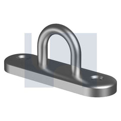 Hobsons - 5 x 45 - Pad Eye Oval - 304 Stainless - A2 | HEP04OV-05