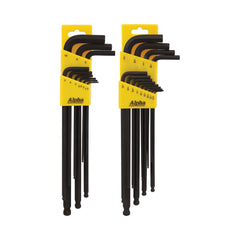 Alpha 9 Pc Metric & 13 Imperial Key Set - 1.5 - 10mm & 0.05 - 3.8" Carded