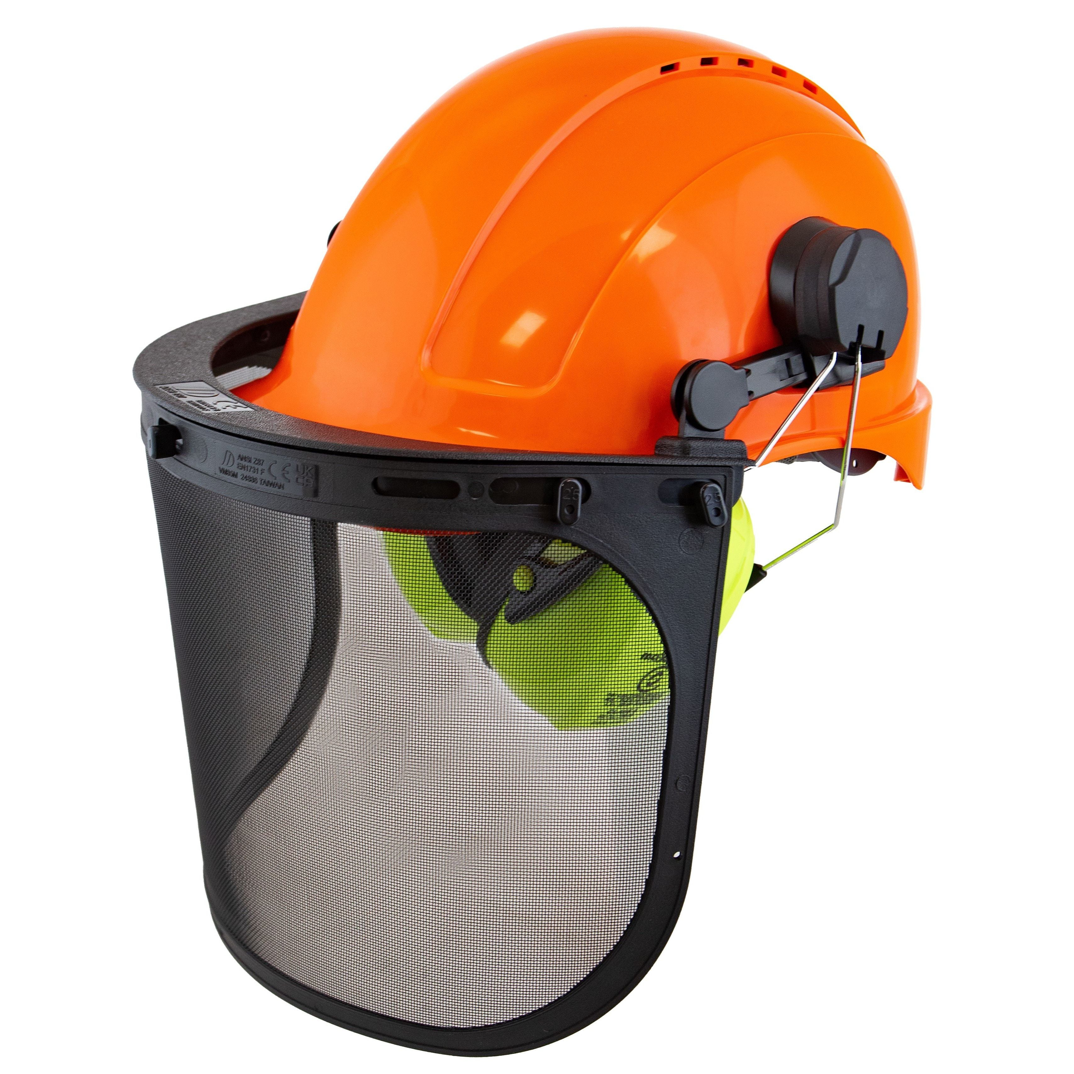 Maxisafe - Rockman Forestry Kit With Mesh Visor And Earmuffs Complete | HFK429a
