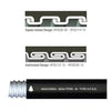 Alco - ZEROHAL L/SMOKE L/FLAME SS316 20mm BLK | HFSS12-30