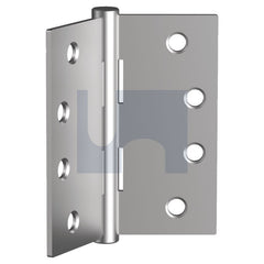 Hobsons - 100X100 304 STAINLESS HEC / A2 BUTT HINGE 8 HOLE - FIXED PIN (Pack of 1)