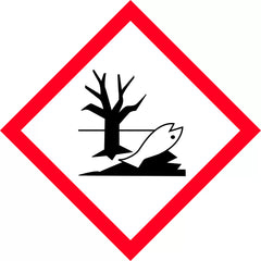 Uniform Safety Signs - 50x50mm - Self Adhesive - Pkt of 12 - GHS - Environmental Picto | HLM116.9A