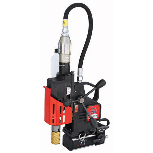 ITM - HOLEMAKER AIR 45, FULLY ATEX 11 CERTIFIED, PNEUMATIC MAGNETIC BASE DRILL, 2MT,190 / 290 RPM, CAP: 45MM DIA X 52MM | HMP45-ATEX