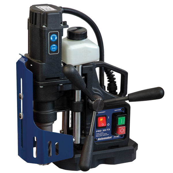 ITM - HOLEMAKER PRO35 MAGNETIC BASE DRILL, WITH SPECIAL 3MM MINIMUM WALL THICKNESS ELECTROMAGNET | HMPRO35-T3