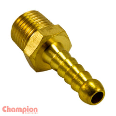 Champion - Hose Tails Straight Male Brass 3/8" x 1/2" | P314