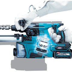 Makita - 40V Max Brushless 28mm Rotary Hammer - Quick Change Chuck | HR012GZ