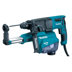 Makita Tools - 26mm SDS Plus Rotary Hammer 800W Inbuilt Dust Extraction | HR2652